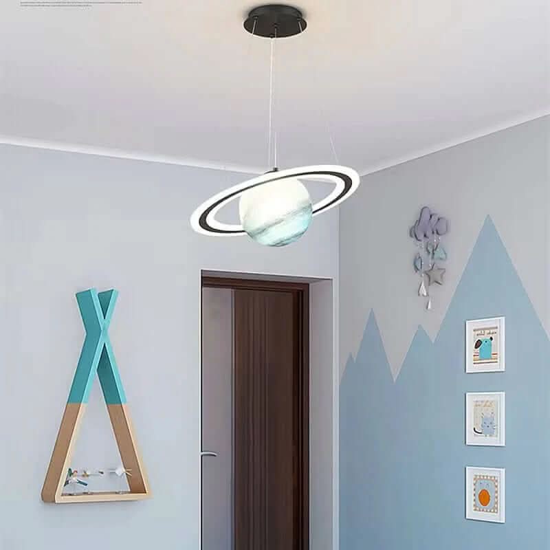 LED Planet Hanging Lamp - Imaginative children's room lamp in planet design - Image 9