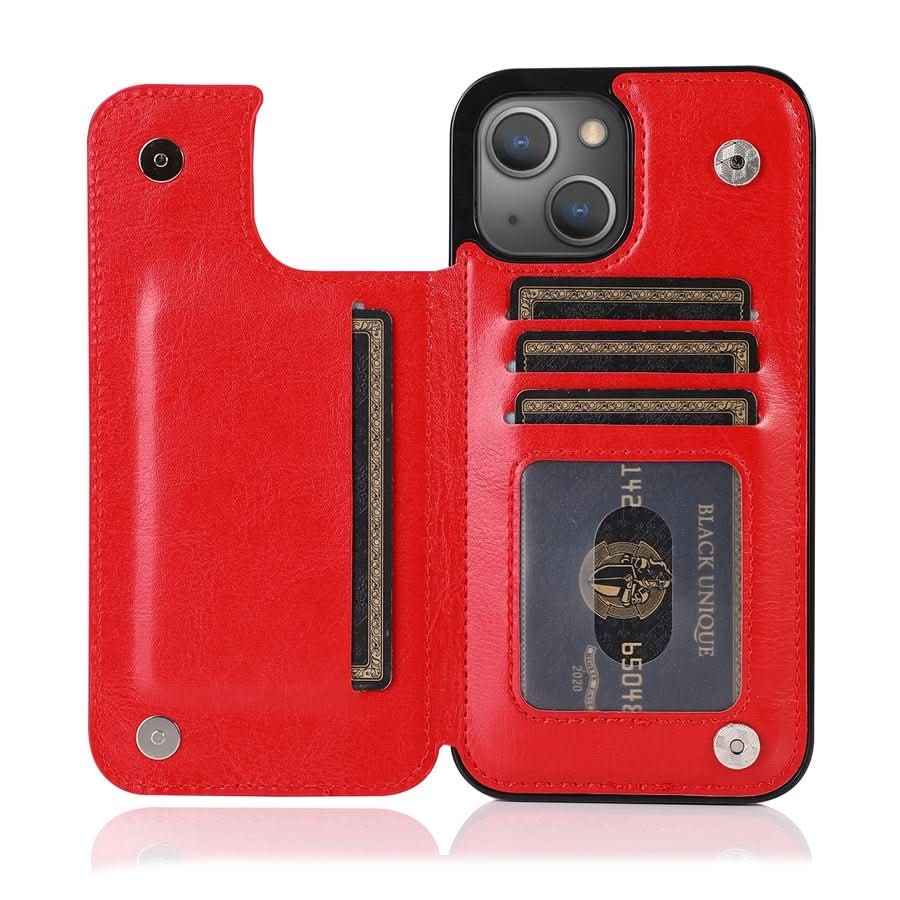 LEDERWALLET - Elegant smartphone case with card slots - Image 6
