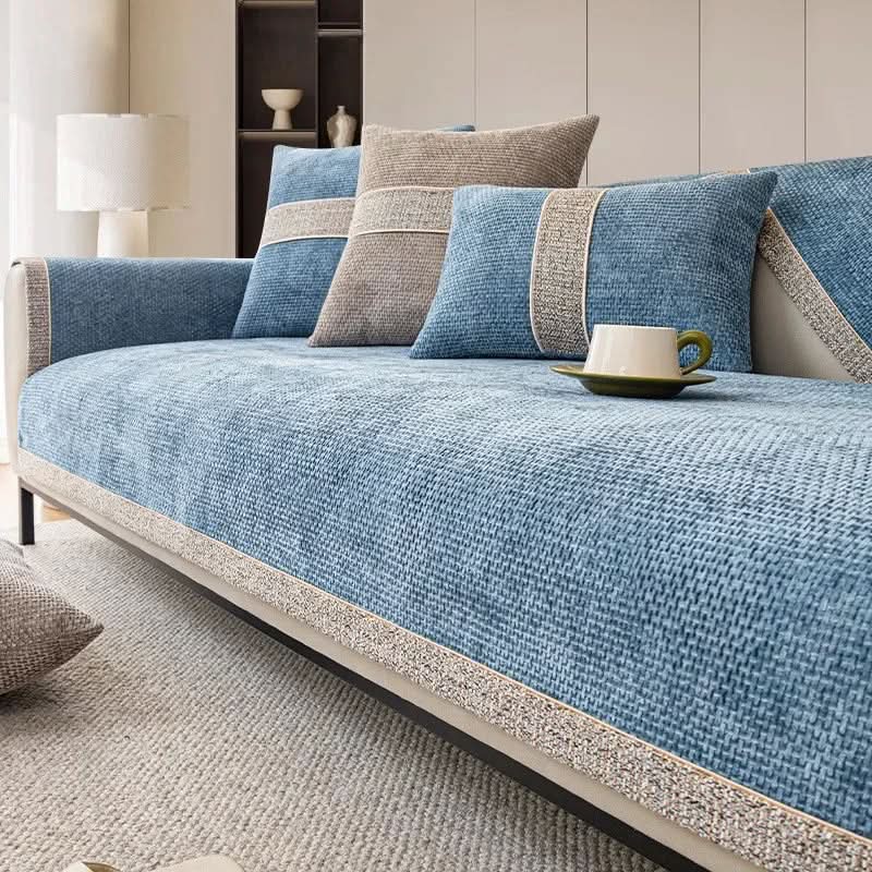 LeinenLux sofa cover - Non-slip & stylish for every living room - Image 4