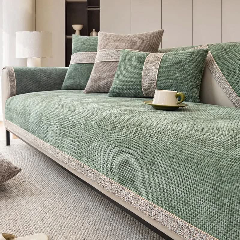 LeinenLux sofa cover - Non-slip & stylish for every living room - Image 5