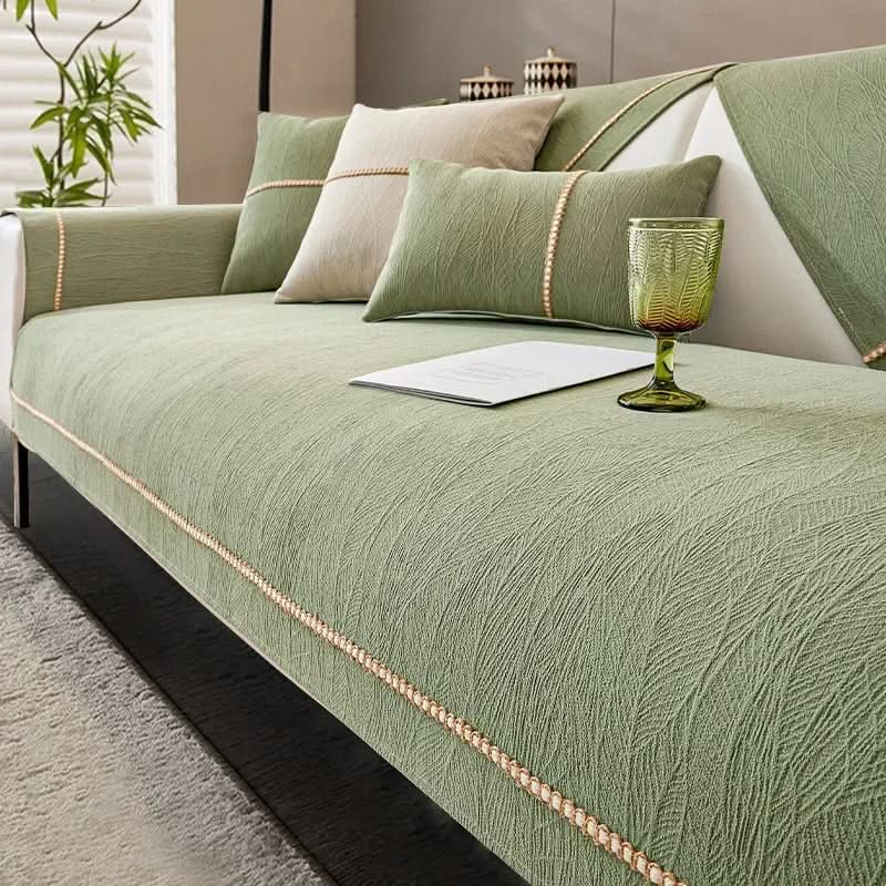 LeinenLux sofa cover - Non-slip & stylish for every living room - Image 6