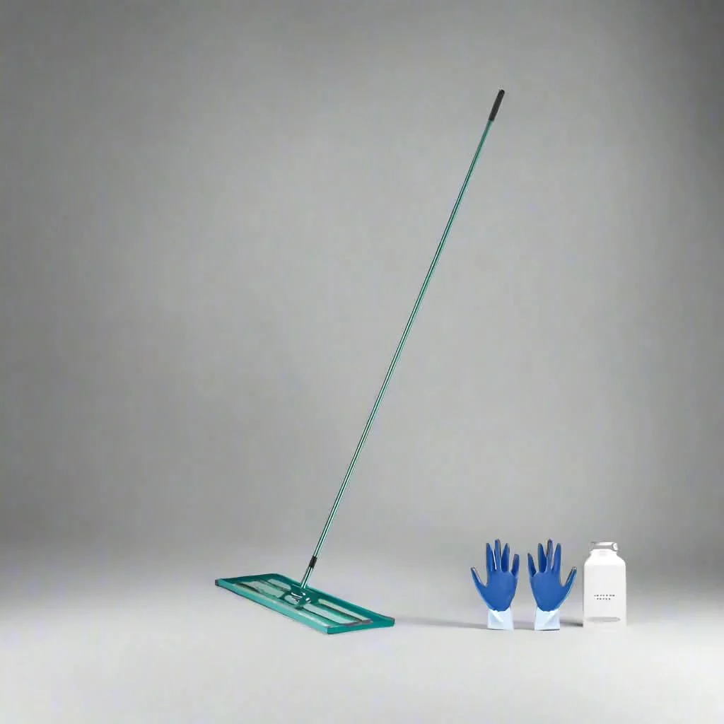 LevelPro TerraRake - Robust lawn rake with extra long handle - Image 2
