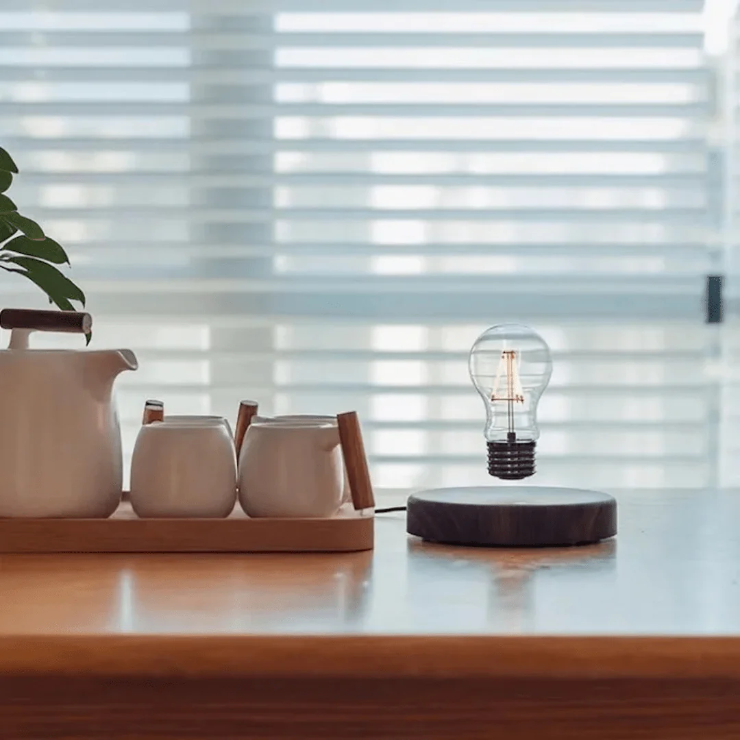 Levilux Floating Lamp | Magnetically Floating LED Lamp | Touch Control | Modern Design & Home Accessory - Image 6