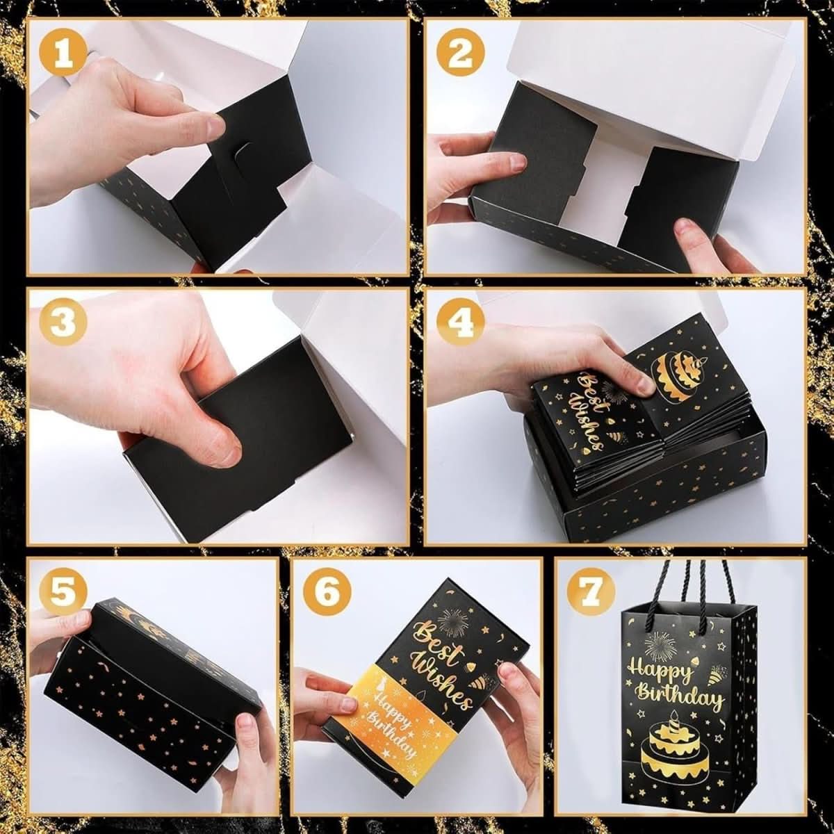 Love Light Gift Box | Pop-Up Memory Box | Personal Gift Idea | For Birthday, Wedding & Valentine's Day - Image 6