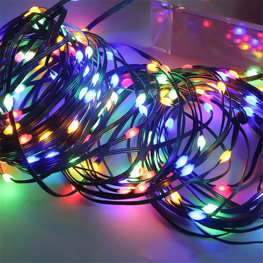 LIGHTLEAF – Warm LED String Lights for Stylish Outdoor and Garden Decoration - Image 4