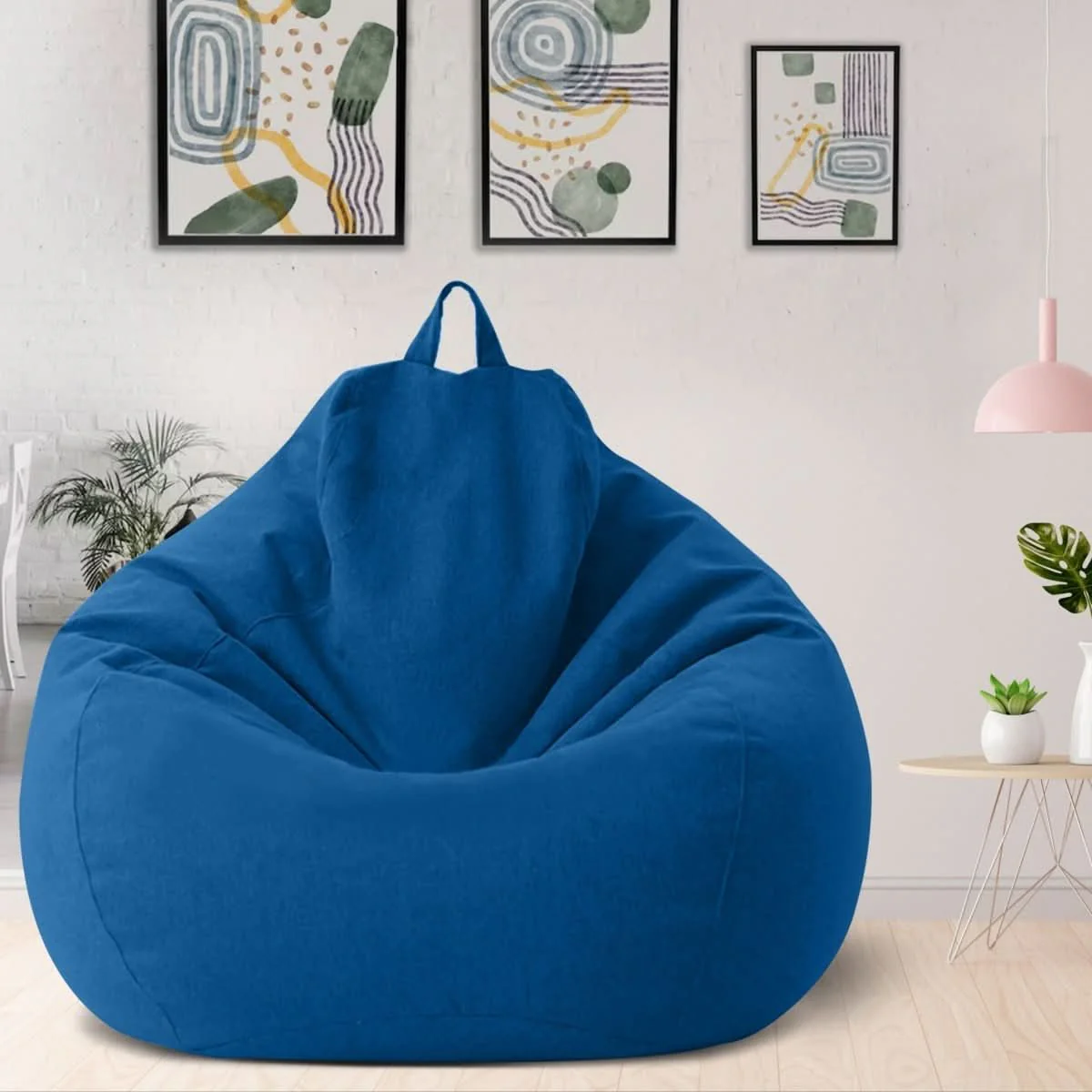 LinenLounge – Luxurious Linen Bean Bag Set with Filling - Image 18