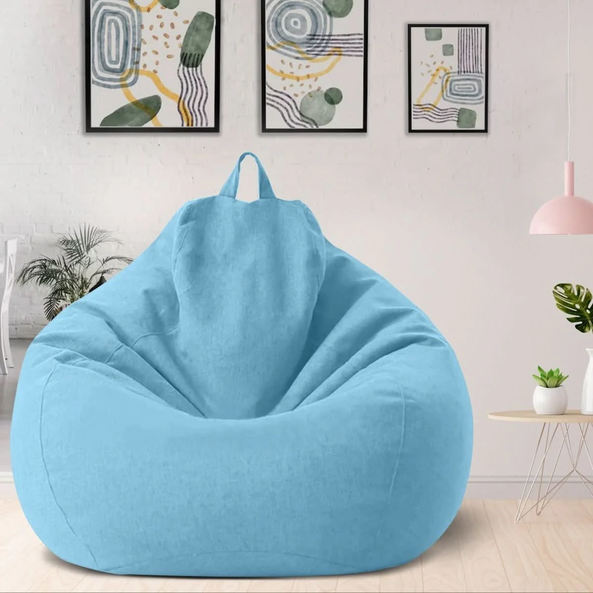 LinenLounge – Luxurious Linen Bean Bag Set with Filling - Image 20
