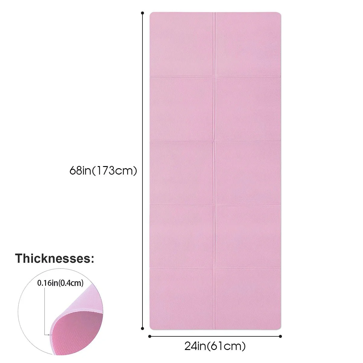 LITE FLOW – Highly Portable 4mm Yoga Mat for Yoga and Pilates - Image 5