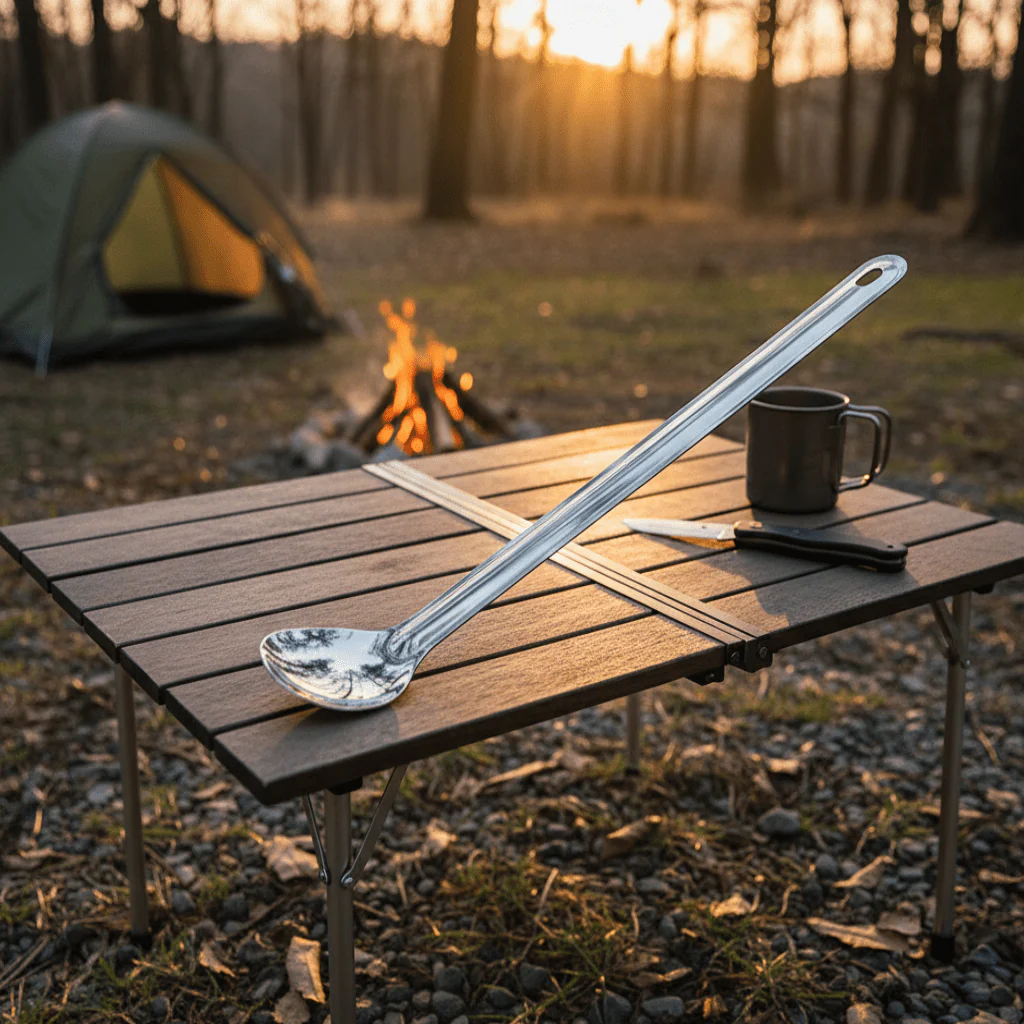LITESPORK – Ultralight titanium spork & spoon set for outdoor & trekking