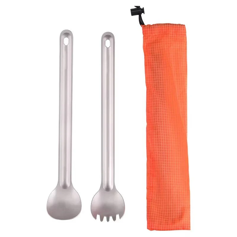 LITESPORK – Ultralight titanium spork & spoon set for outdoor & trekking - Image 6