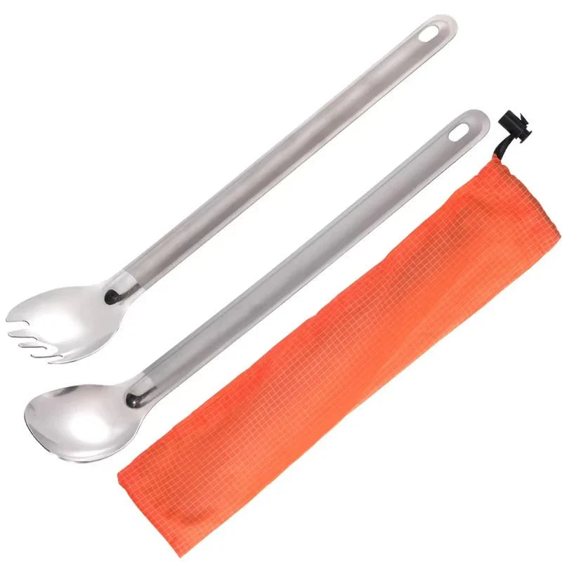 LITESPORK – Ultralight titanium spork & spoon set for outdoor & trekking - Image 8