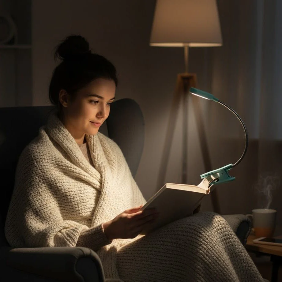 LITFLEX – Flexible LED Reading Light with 3 Color Modes & USB Charging - Image 5