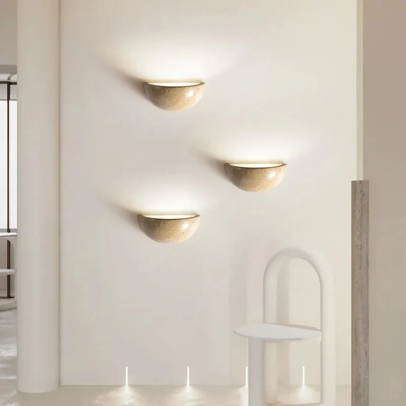 LITHORA – LED stone wall light for stylish living ambiance and gentle room lighting - Image 3
