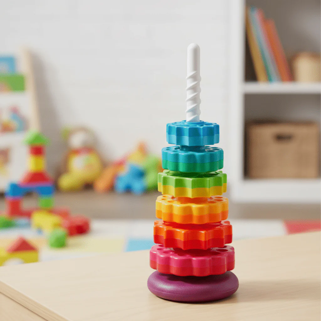 LITTLELAYER – Early learning stacking game for sorting & coordination