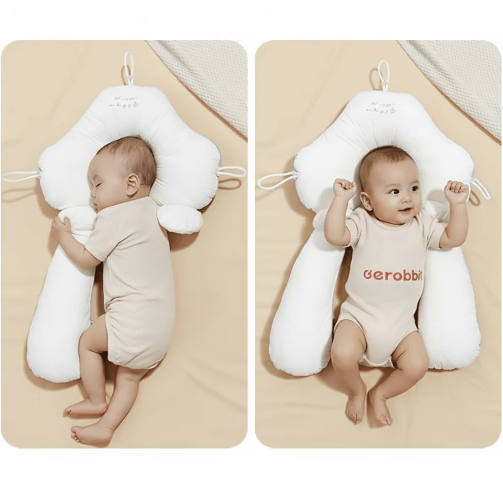 LITTLELOOM – Organic Baby Pillow for Gentle Neck Support and Peaceful Sleep - Image 7