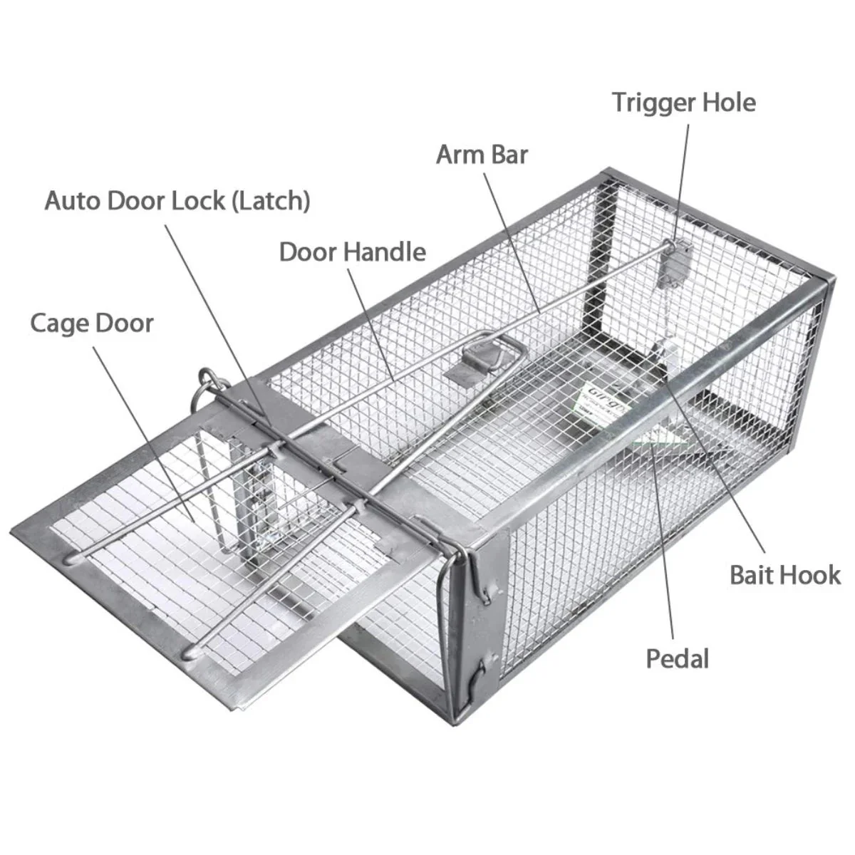 LIVERELEASE – Humane Cage Trap for Rodent Control - Image 6