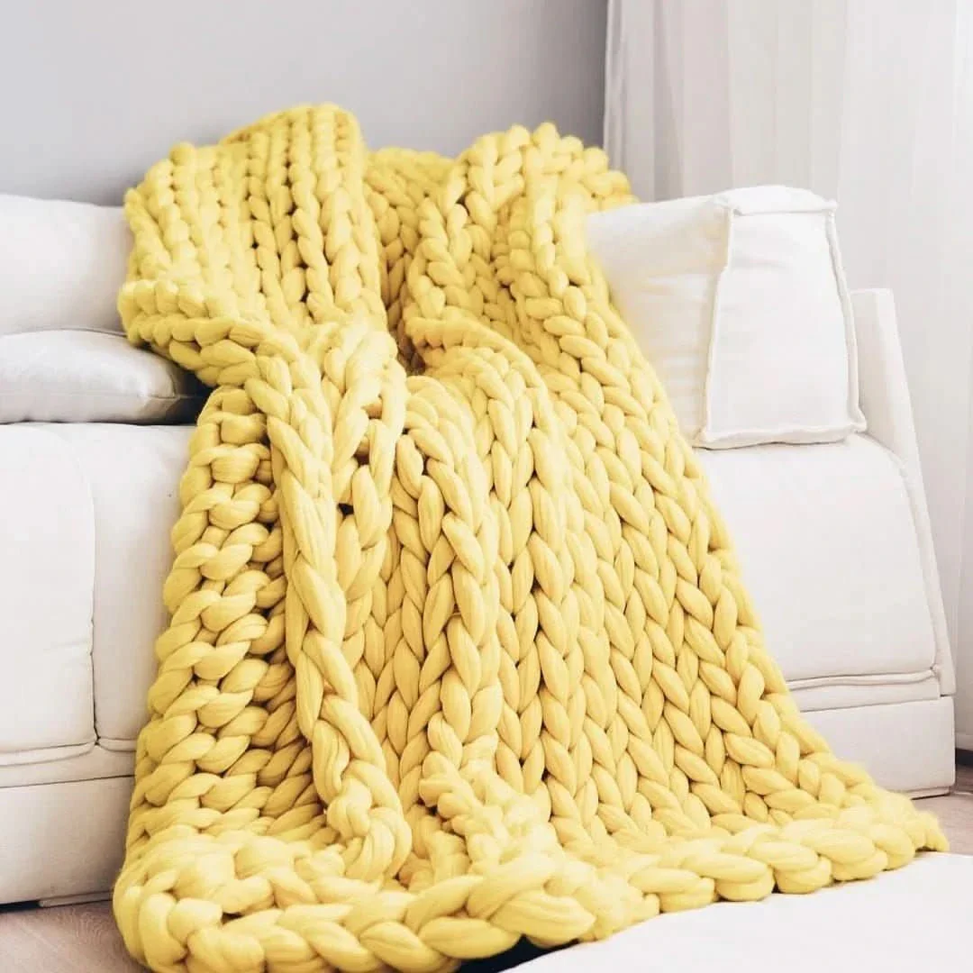 Loomora – Handmade Minky Chunky Blanket for Ultimate Comfort - Image 16