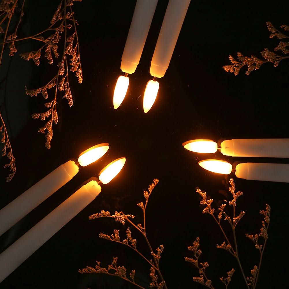 LumiCandle Standing LED Candles – Flameless Taper Candles for Stylish Decor - Image 6