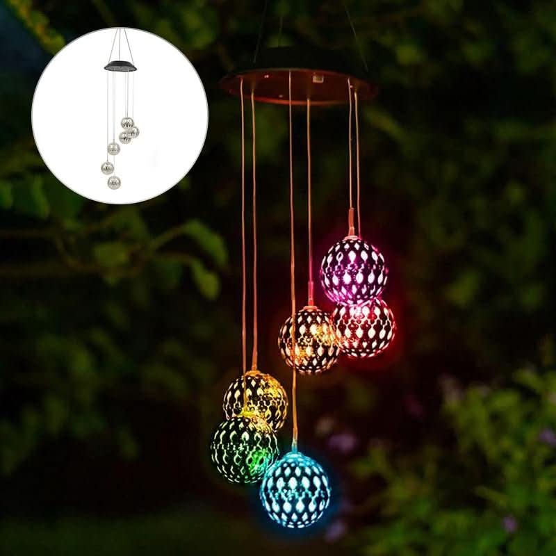 LUMICHIME – Solar Wind Chime for Elegance and Sustainability in the Garden - Image 3