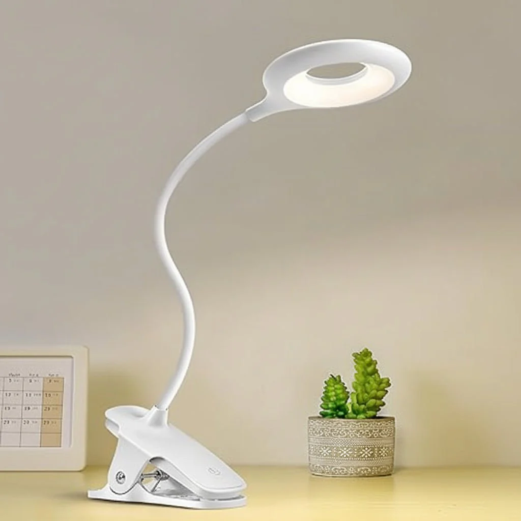 LUMICLIP – USB LED Reading Lamp with Clip, Dimming Function, and Adjustable Neck - Image 4