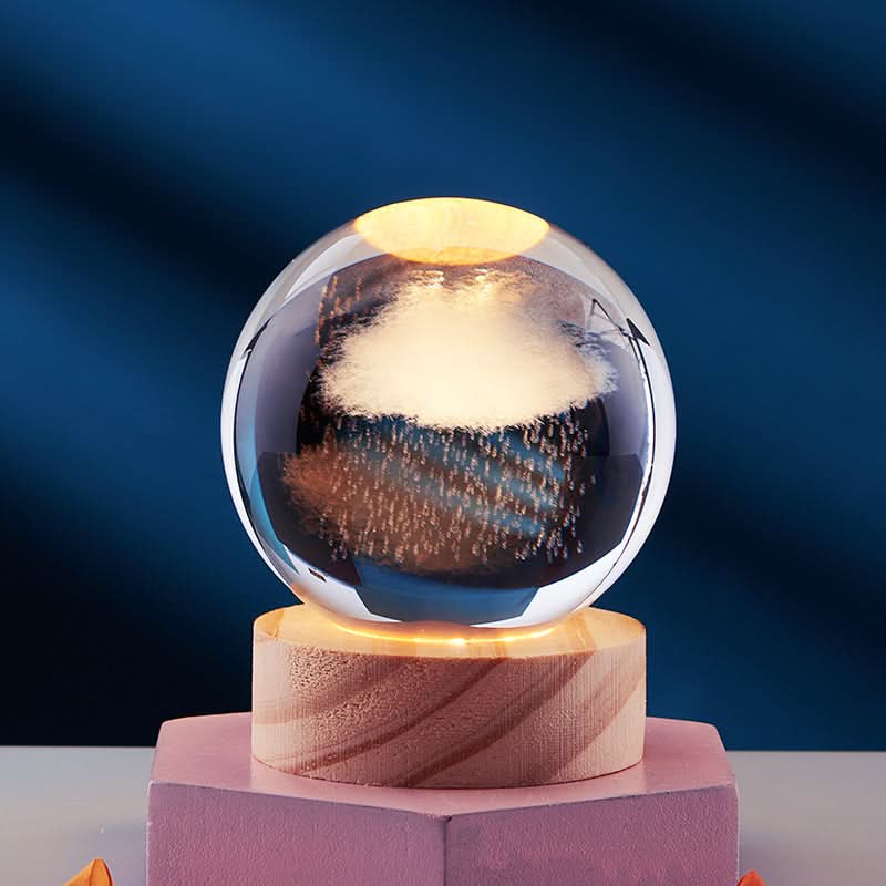 LUMICRYSTA – Elegant 3D LED night lamp with sparkling crystal shine - Image 16