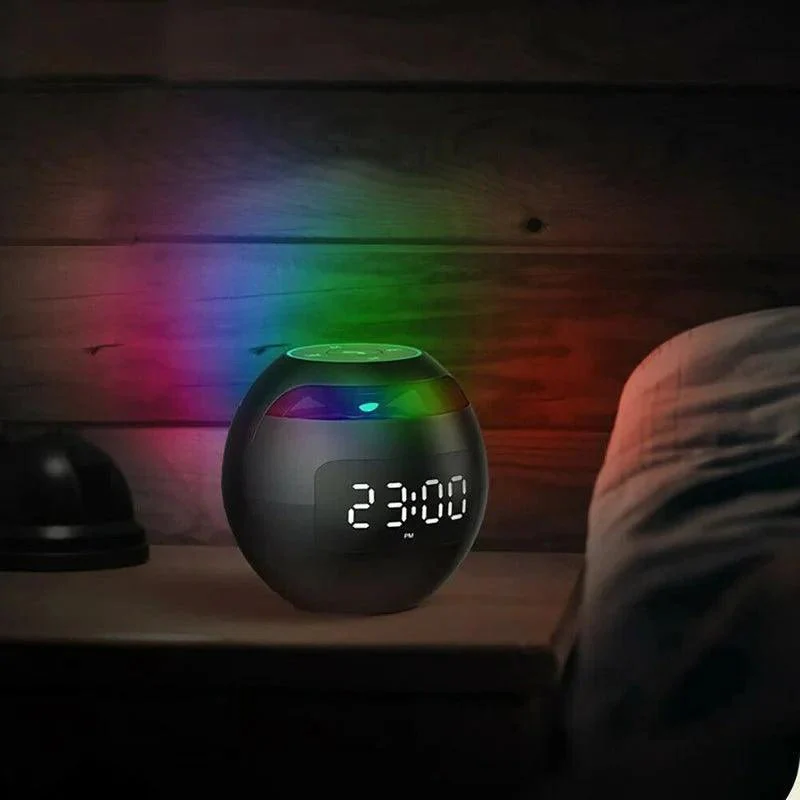 LUMICUE – Wireless Alarm Clock with Ambient Light and Clear Display - Image 2
