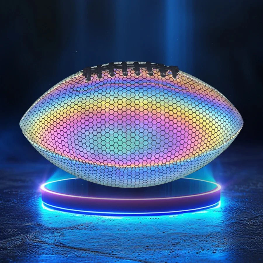 LUMIFOOT – Reflective American Football Size 9 for Night Training & Outdoor Games - Image 4