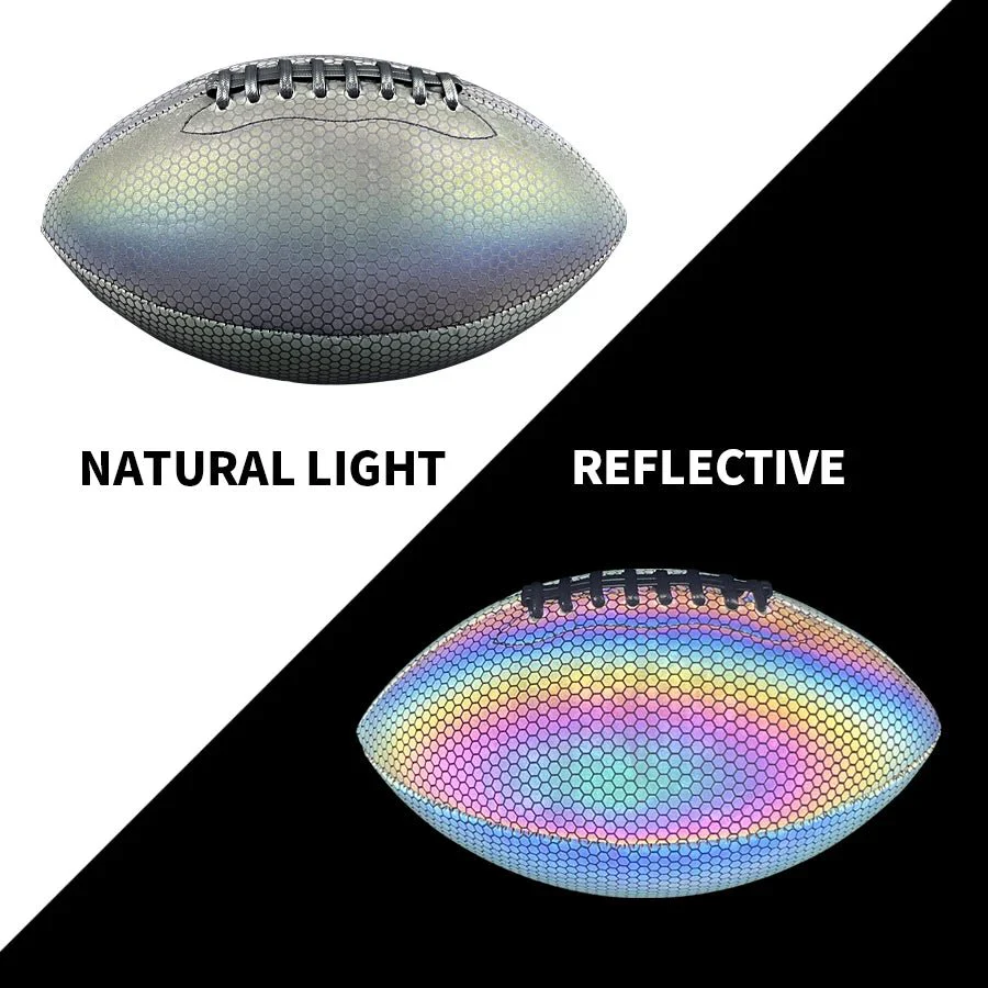 LUMIFOOT – Reflective American Football Size 9 for Night Training & Outdoor Games - Image 5