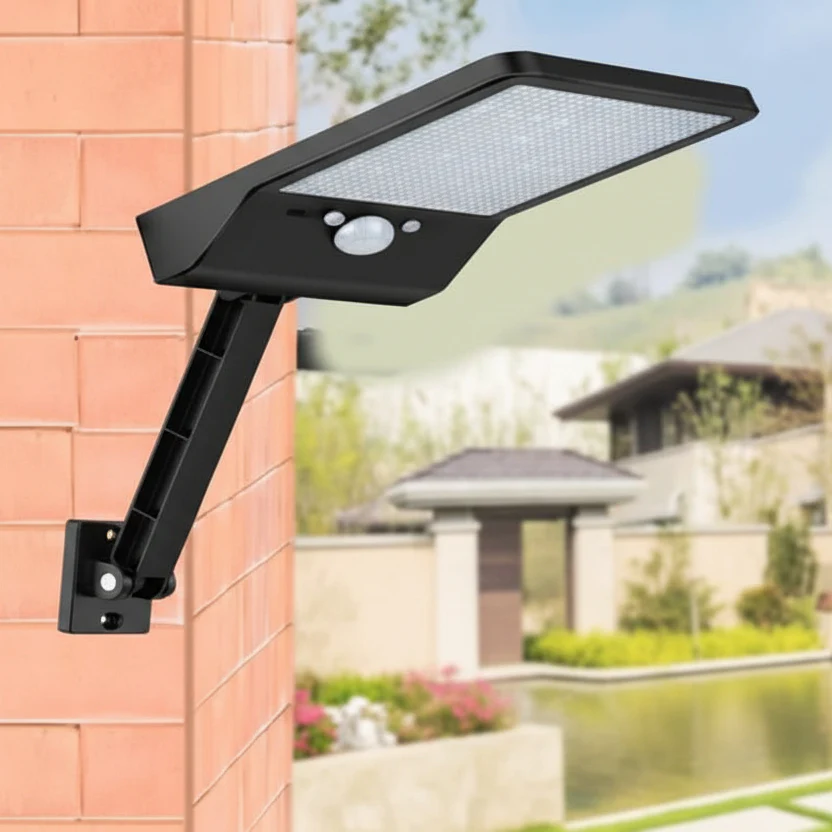 LumiGuard solar spotlight - LED outdoor light with motion sensor & remote control - Image 3