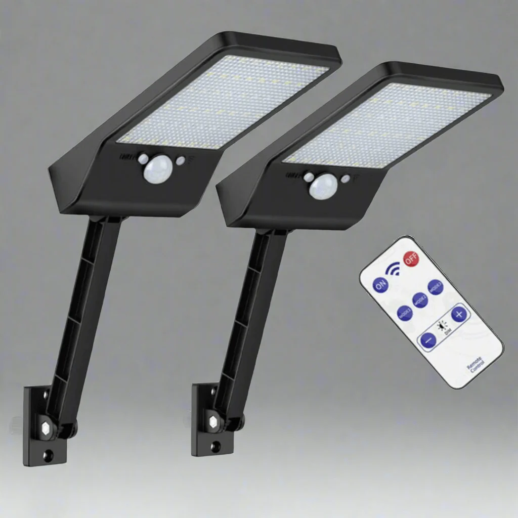 LumiGuard solar spotlight - LED outdoor light with motion sensor & remote control - Image 7