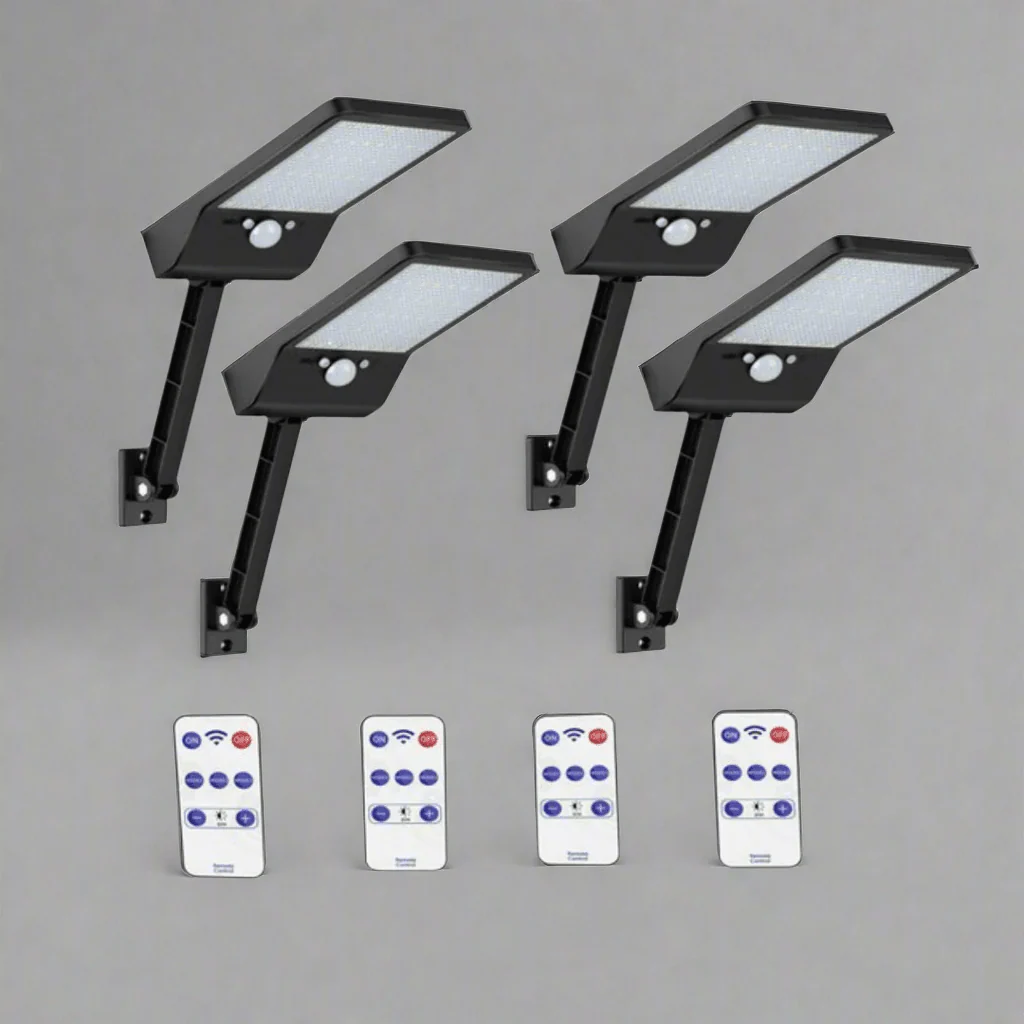 LumiGuard solar spotlight - LED outdoor light with motion sensor & remote control - Image 8