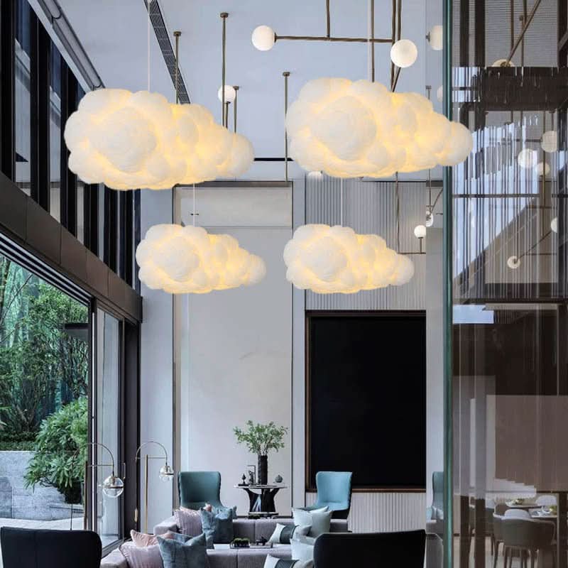 LUMINA DUO - Modern pendant light with two white shades for stylish bedroom lighting - Image 5