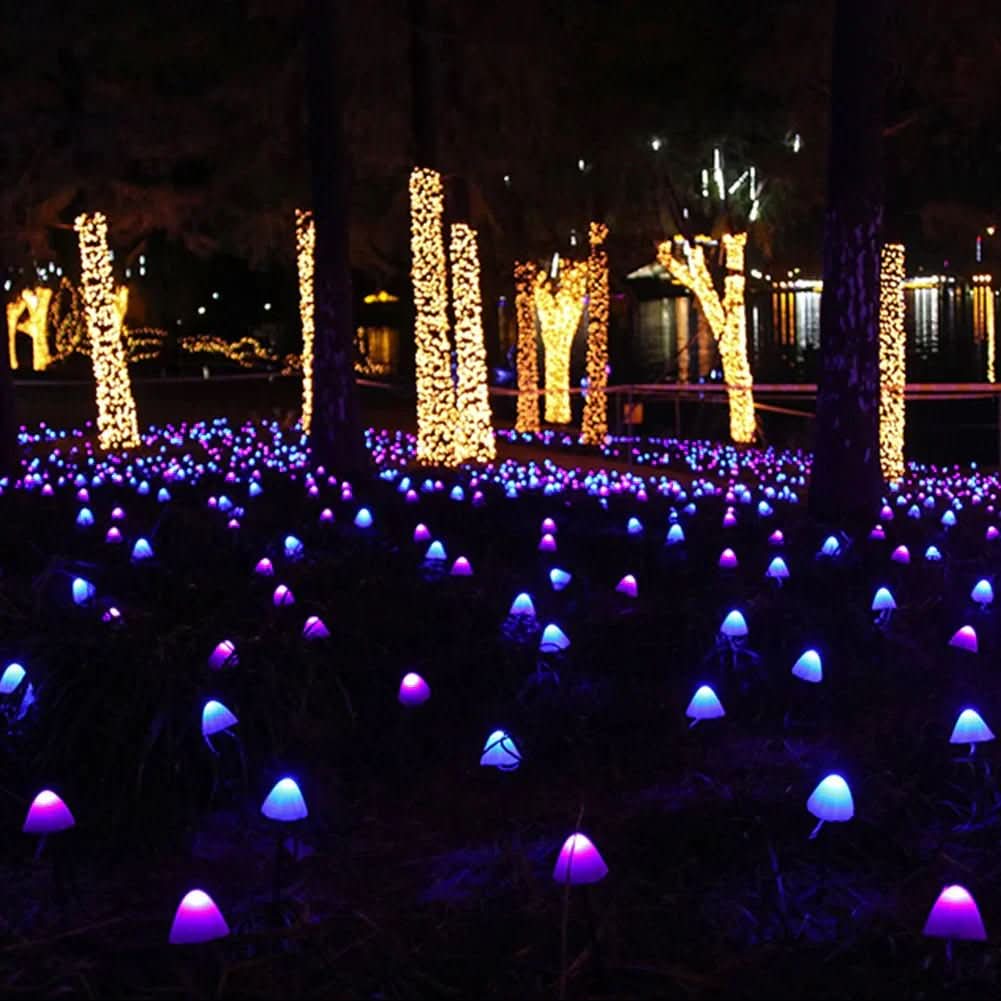 LUMINA MUSHROOM - Solar-powered LED mushroom lights for a magical garden atmosphere - Image 4