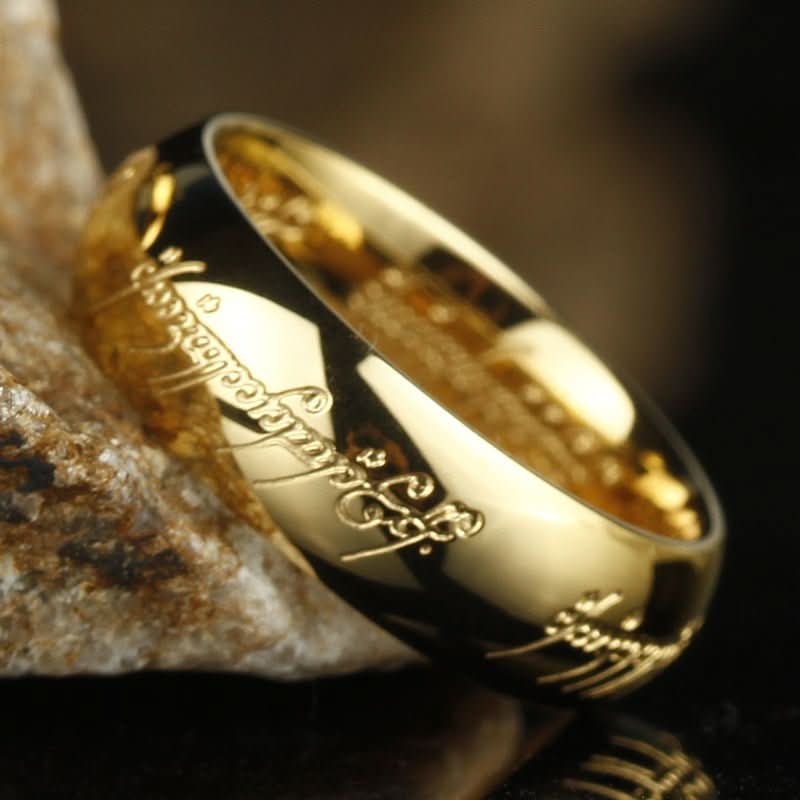 LUMINA RUNE RING - Luminous jewellery ring with engraving for happiness & positivity - Image 3