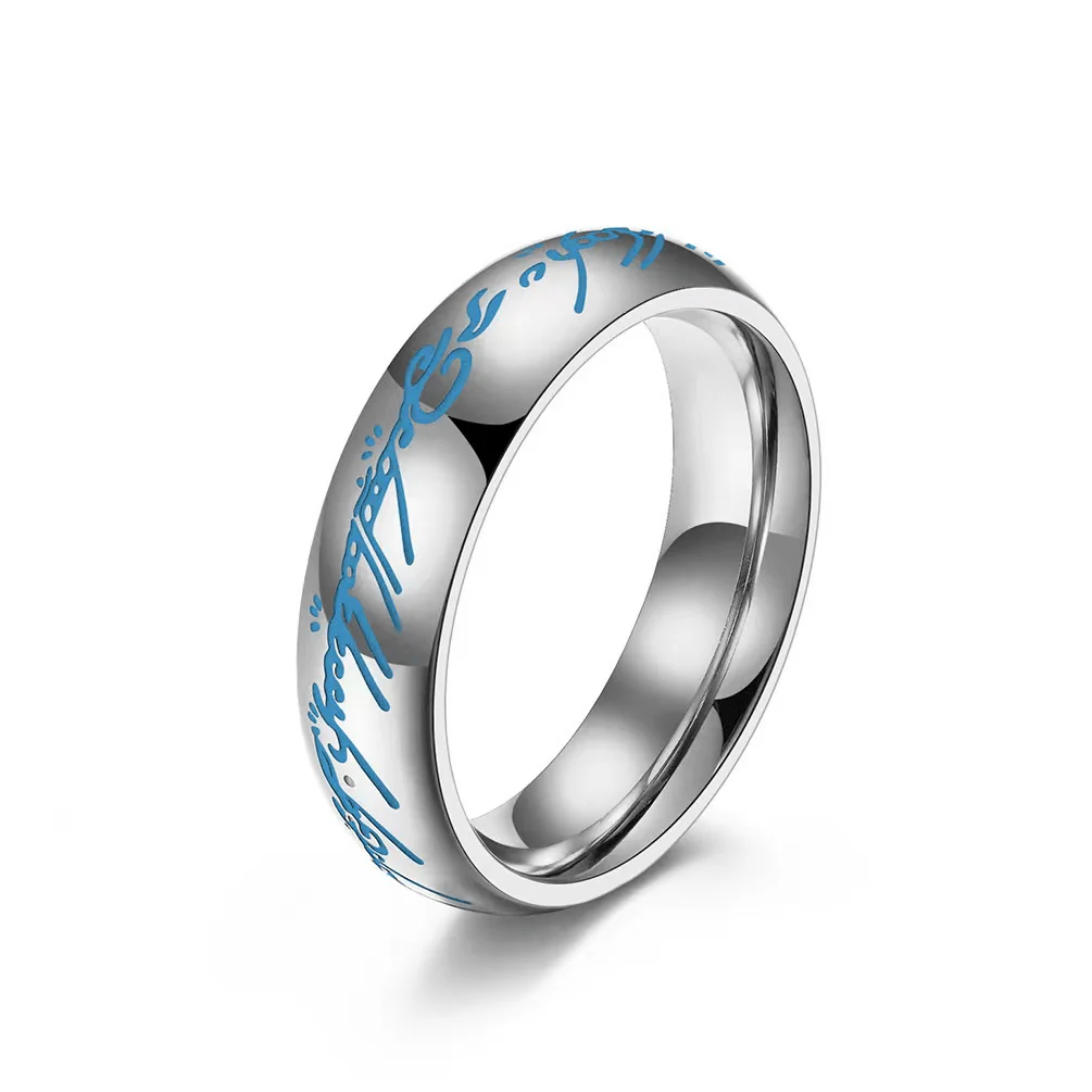 LUMINA RUNE RING - Luminous jewellery ring with engraving for happiness & positivity - Image 7
