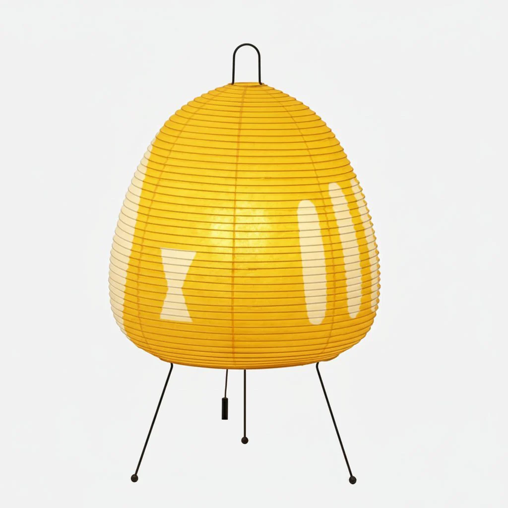 LumiRice – Elegant table lamp made of rice paper in Japanese design - Image 17