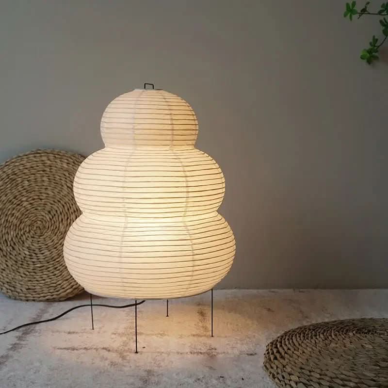 LumiRice – Elegant table lamp made of rice paper in Japanese design - Image 4