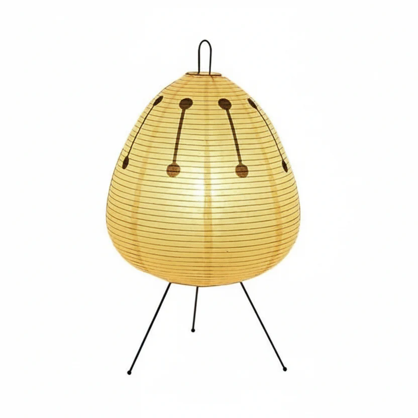 LumiRice – Elegant table lamp made of rice paper in Japanese design - Image 6