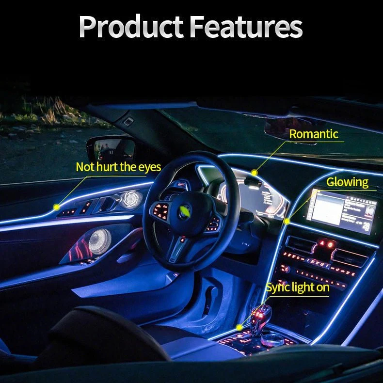 LUMIRIDE – Decorative LED light strip for car interiors - Image 4