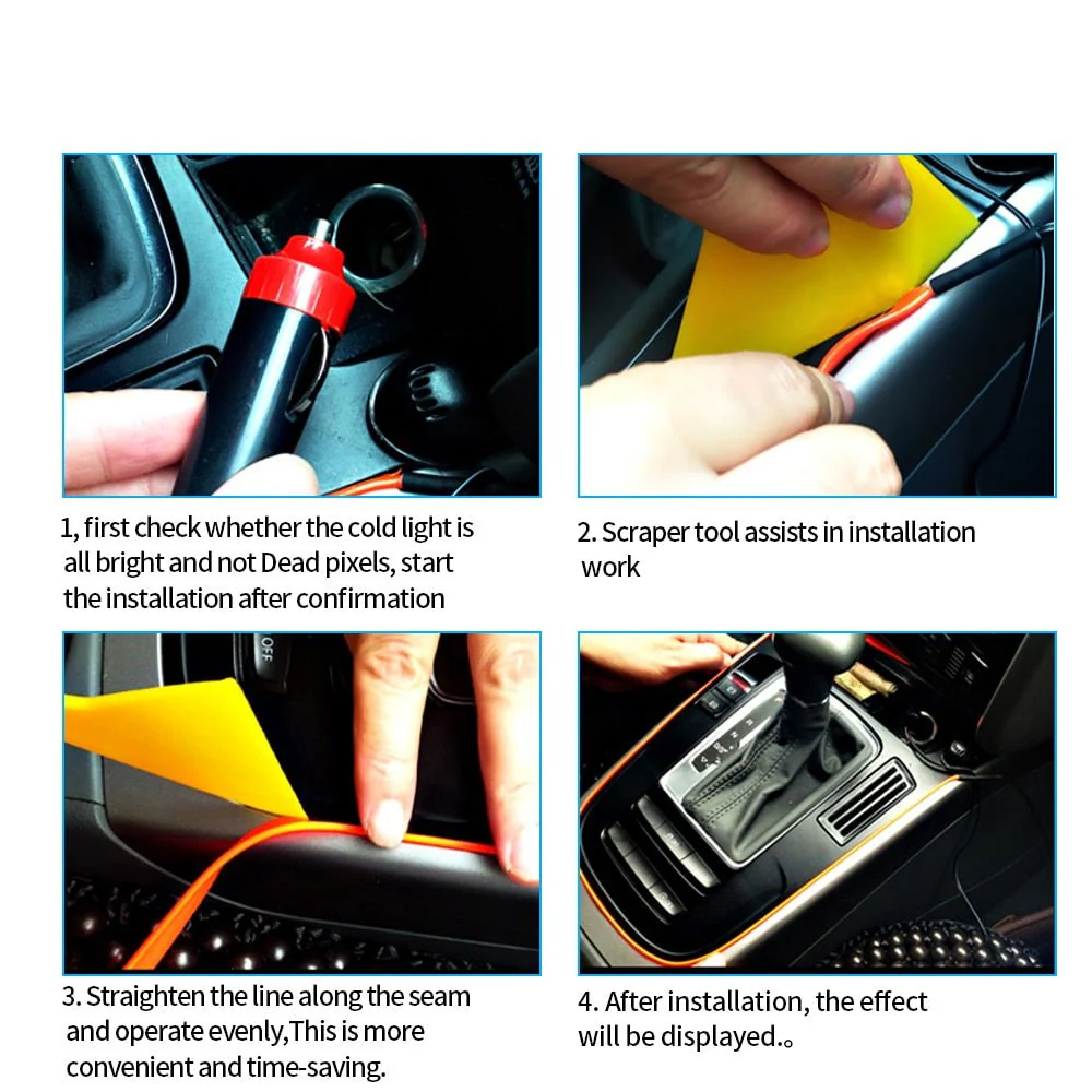 LUMIRIDE – Decorative LED light strip for car interiors - Image 5