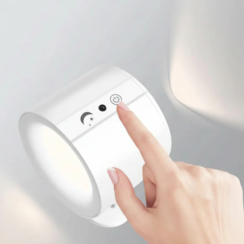 LumiSpin LED wall lamp - Dimmable & 360° rotatable for every home - Image 6