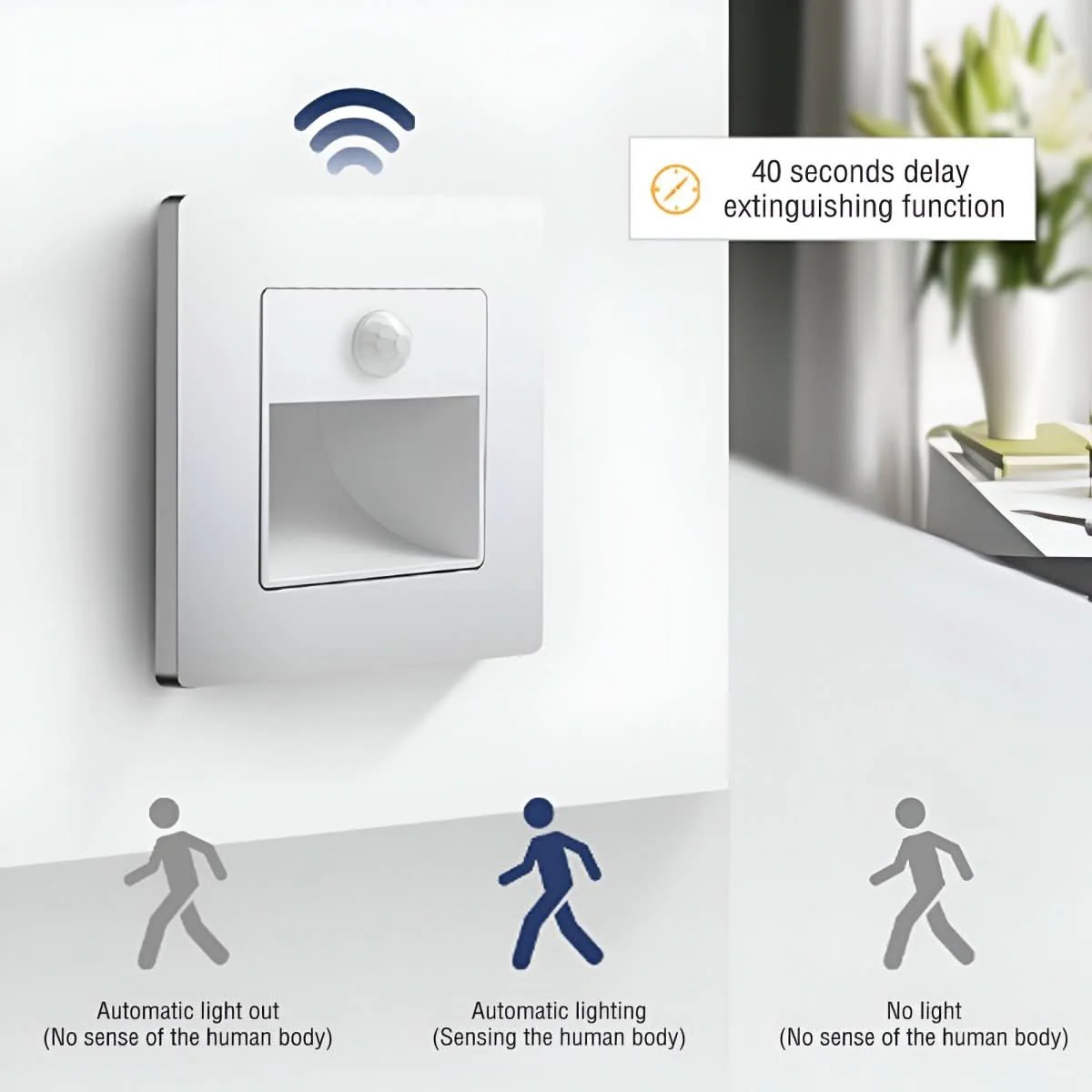 LumiStep Wall Light - LED wall light with motion sensor for more safety in the dark - Image 9