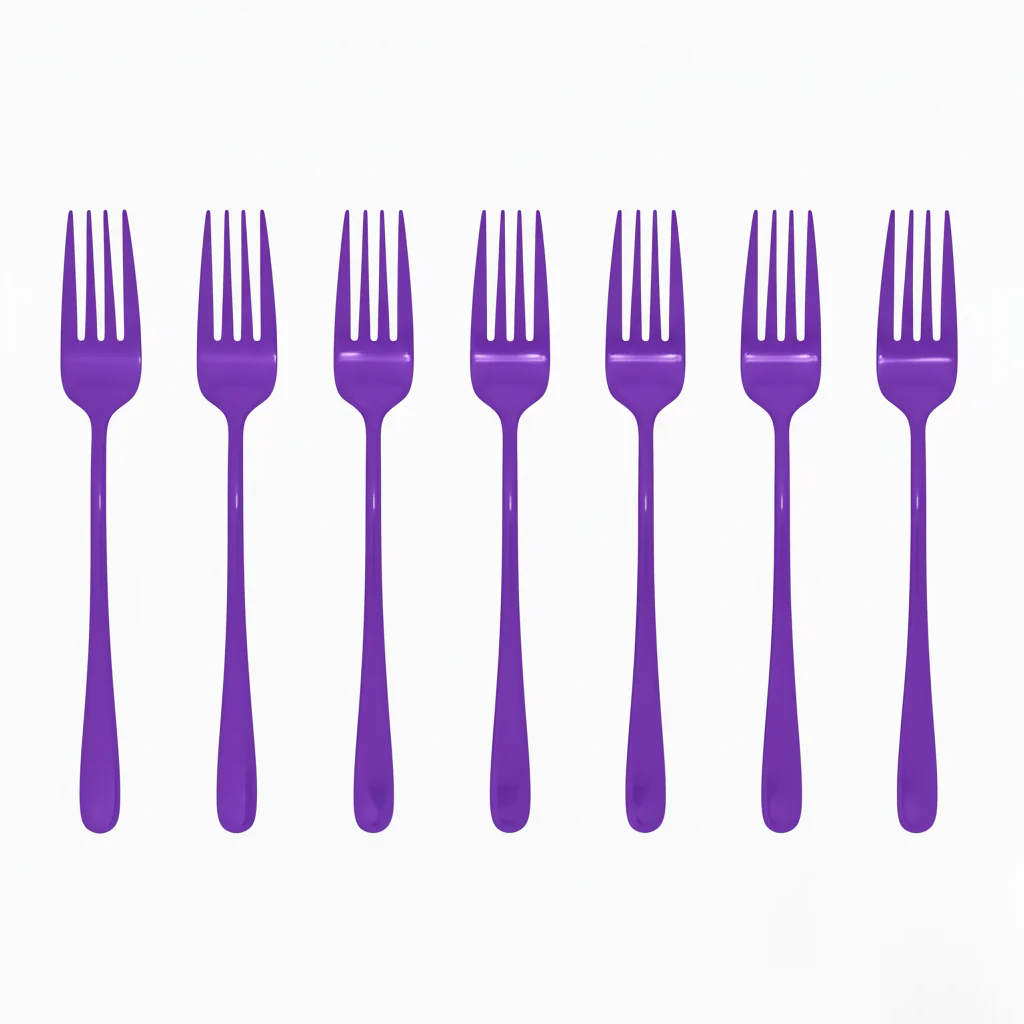 Lustora – Noble dining fork with robust, shiny coating - Image 10