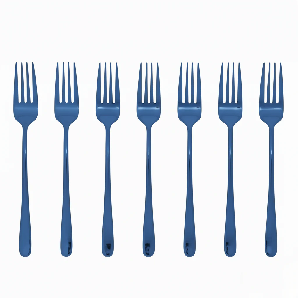 Lustora – Noble dining fork with robust, shiny coating - Image 11