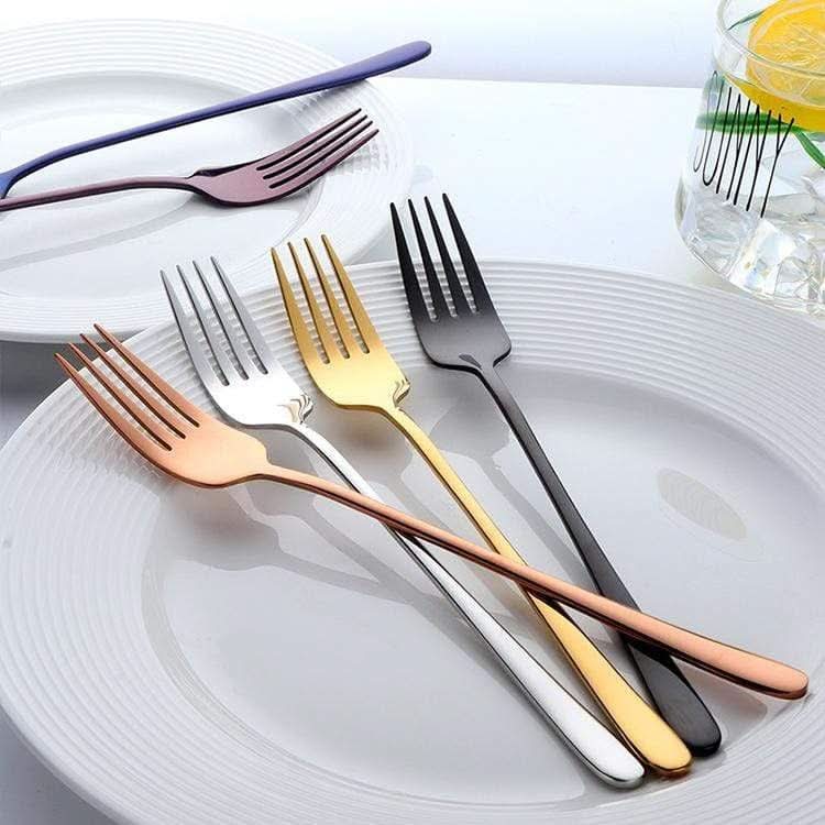 Lustora – Noble dining fork with robust, shiny coating - Image 2