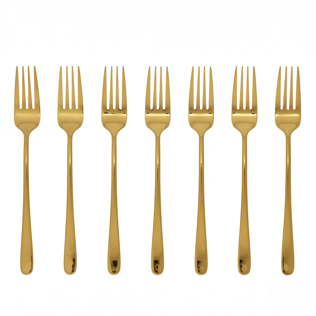 Lustora – Noble dining fork with robust, shiny coating - Image 7