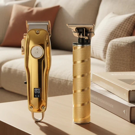 LuxCut – Cordless Hair Clipper with LED Display for Precise Styling