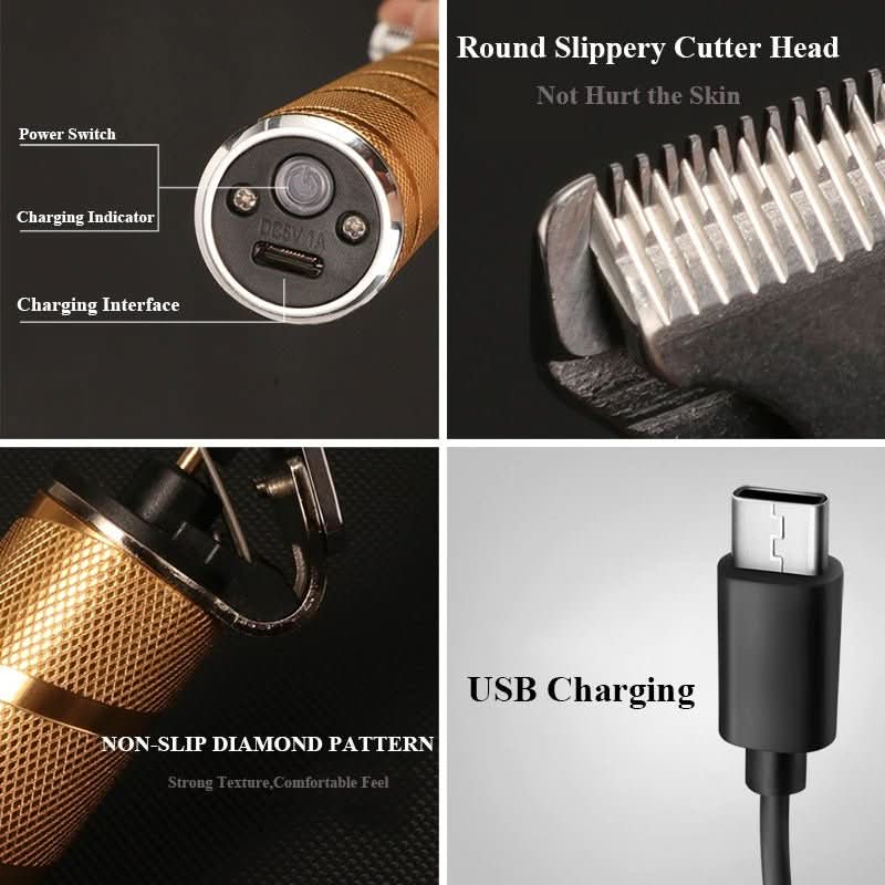 LuxCut – Cordless Hair Clipper with LED Display for Precise Styling - Image 6