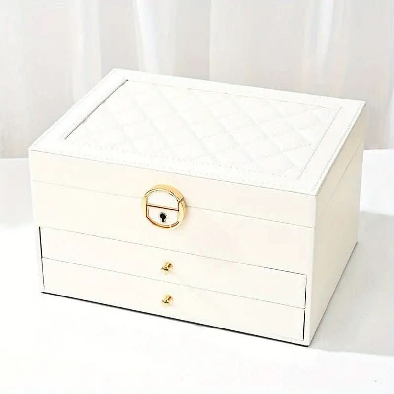 LUXE JEWEL - Elegant leather jewellery box for stylish storage - Image 2
