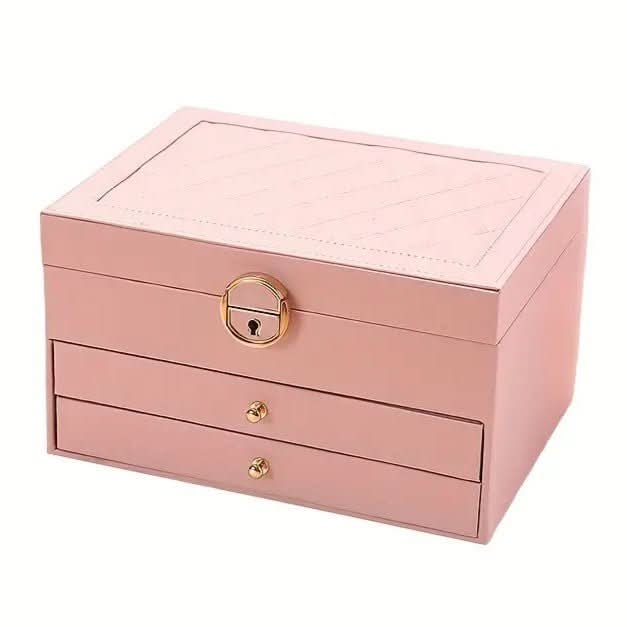 LUXE JEWEL - Elegant leather jewellery box for stylish storage - Image 3